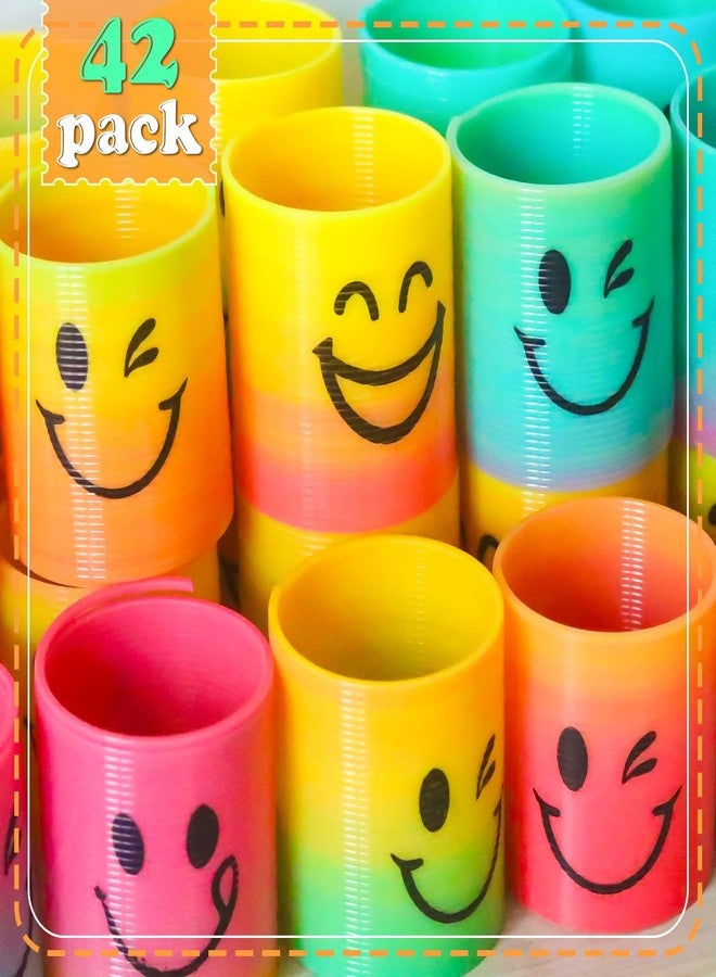 Cocurb 42 Pack Mini Spring Party Favors Toys Magic Fidget Stress Coil for Favor Carnival Prize Birthday Goodie Bag Stuffers for Kids Boys Girls - Image 4